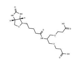 2-(Biotin-amido)-1,3-bis(carboxylethoxy)propane，2-(Biotin-amido)-1,3-bis-(C1-PEG1-acid)