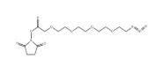 cas:1807534-82-2，Azido-PEG4-CH2CO2-NHS，疊氮-四聚乙二醇-乙烯酸琥珀酰亞胺