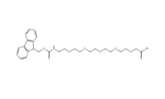cas:635287-26-2，Fmoc-NH-PEG5-CH2COOH，5,8,11,14,17-五氧雜-2-氮雜十九烷二酸 1-芴甲基酯