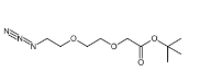 cas:251564-45-1，Azido-PEG2-CH2CO2-t-Bu