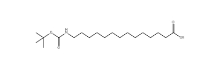  2307778-46-5，Boc-NH-(CH2)13-COOH，14-(Boc-氨基)-肉豆蔻酸